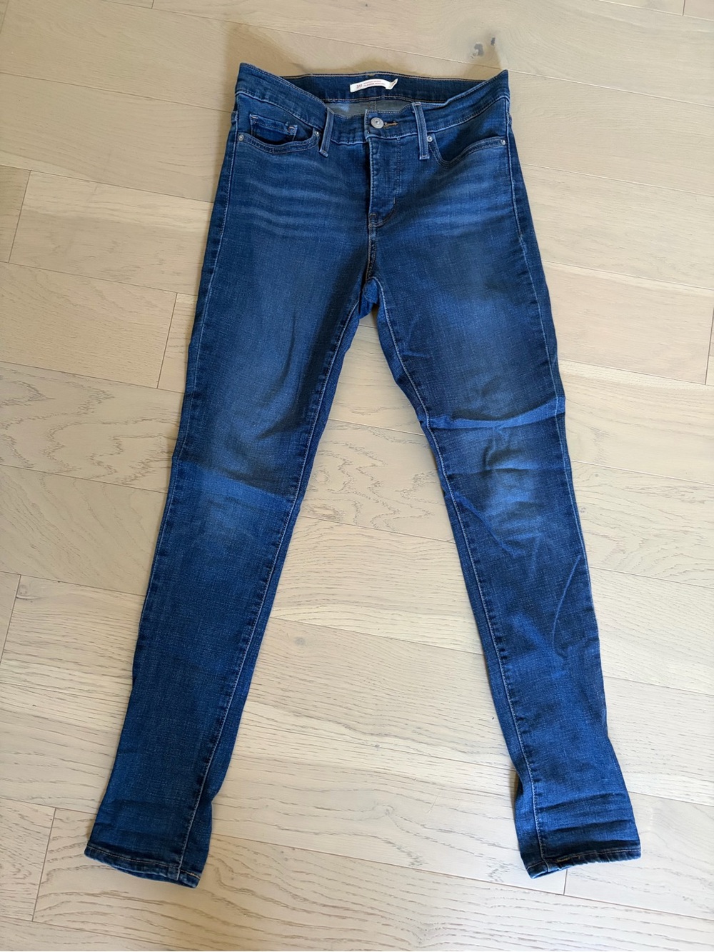 Levi's 311 Dark Indigo Shaping Skinny Jeans